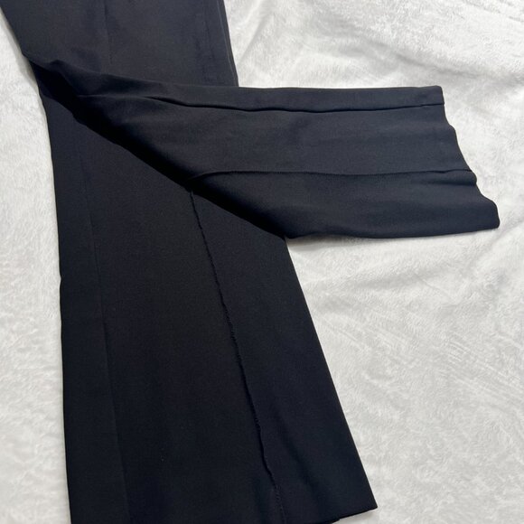 Banana Republic Crop Flare Everywhere Ponte Pant in in Black - Picture 5 of 7